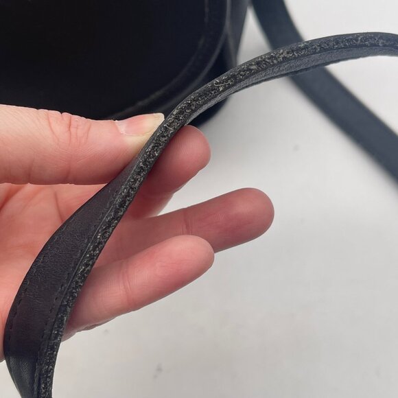 Vintage Coach Women’s Black Bag City F5M-9790 USA Crossbody Shoulder Turn Lock - Picture 10 of 16